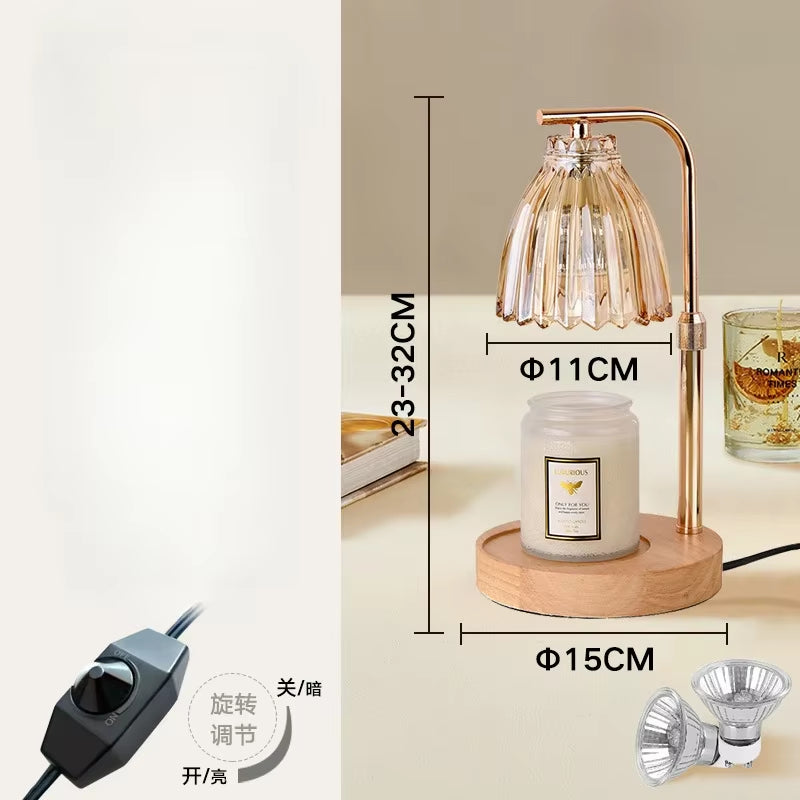 New Home Decoration Wax Melting Lamp Decorative Home Ambient Fragrance Decor Timer and Height Adjustable